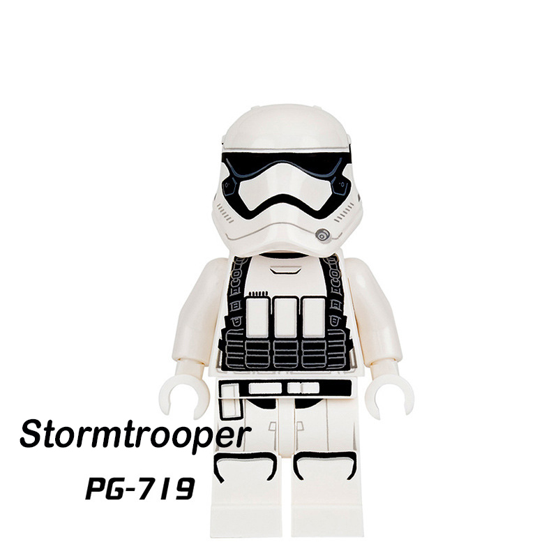 PG8053 Star Wars Series Owen Mandalorian Action Figures Clone Storm Trooper Soliders Weapon Movie Minifigs Children Gifts Toys
