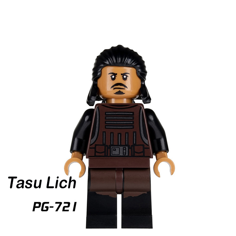 PG8053 Star Wars Series Owen Mandalorian Action Figures Clone Storm Trooper Soliders Weapon Movie Minifigs Children Gifts Toys