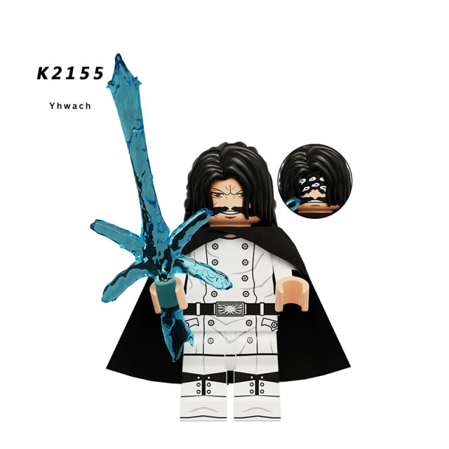 KDL820 Bleach Anime Sousuke Minifigs Building Blocks Renji Abarai Cartoon Action Weapons Boomerang Bricks Children Toys Gifts