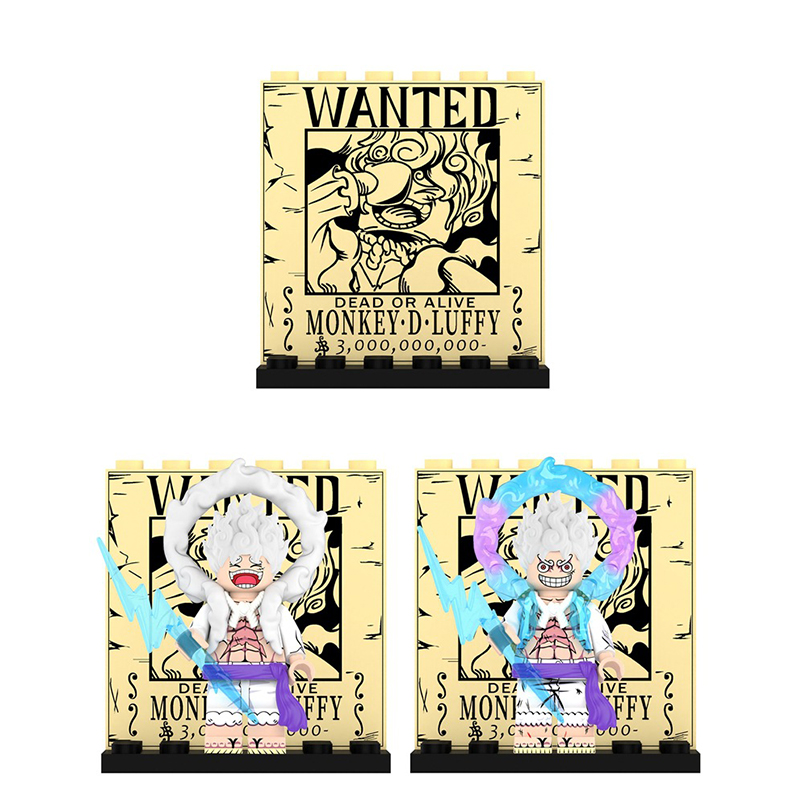 Japanese Anime The Pirate King Action Figures Educational Kids Toys