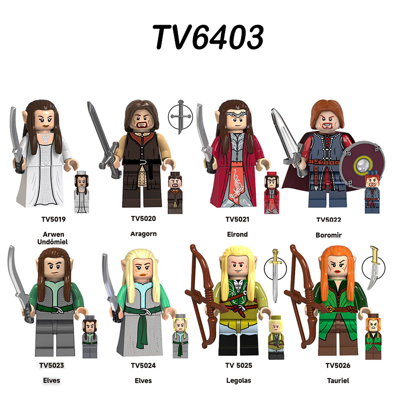 The lord on sale of the rings mini figures