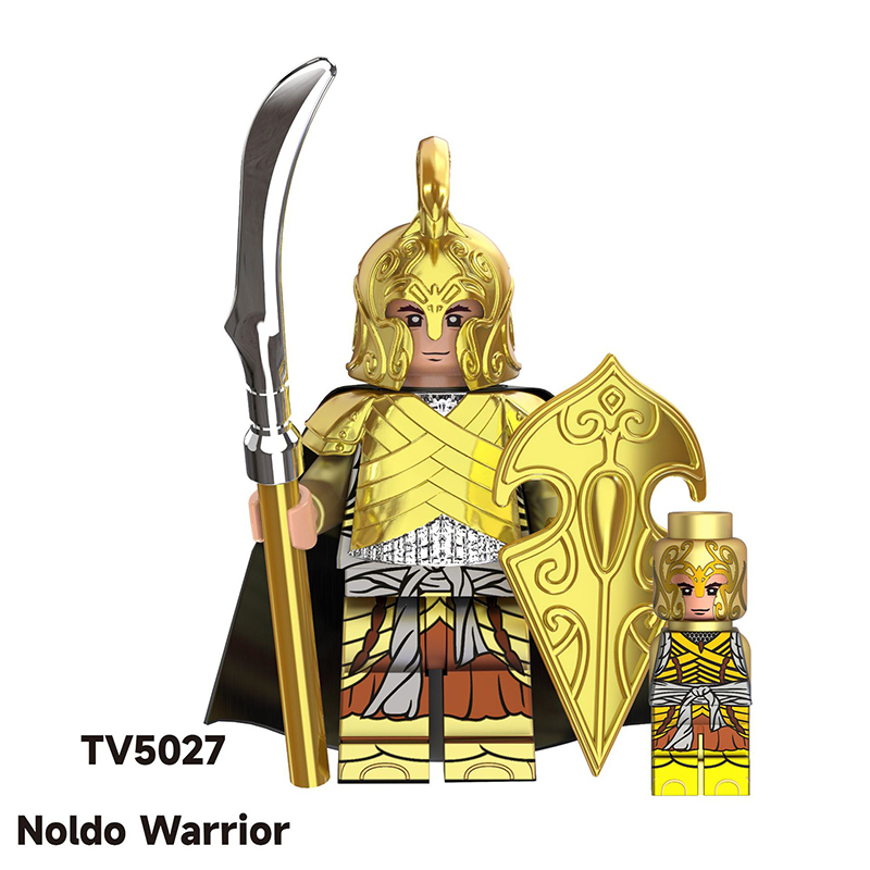 TV6404 Medieval The Lord Of The Rings Elrond Action Figures Building Blocks Noldo Archer Soliders Toys Children Birthday Gifts