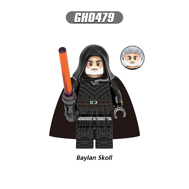 G0161 Star Wars Series Storm Troopers Minifigs Building Blocks Commander Guard Thrawn Solider Weapon Collection Toys Children Gift