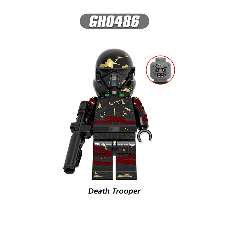 G0161 Star Wars Series Storm Troopers Minifigs Building Blocks Commander Guard Thrawn Solider Weapon Collection Toys Children Gift