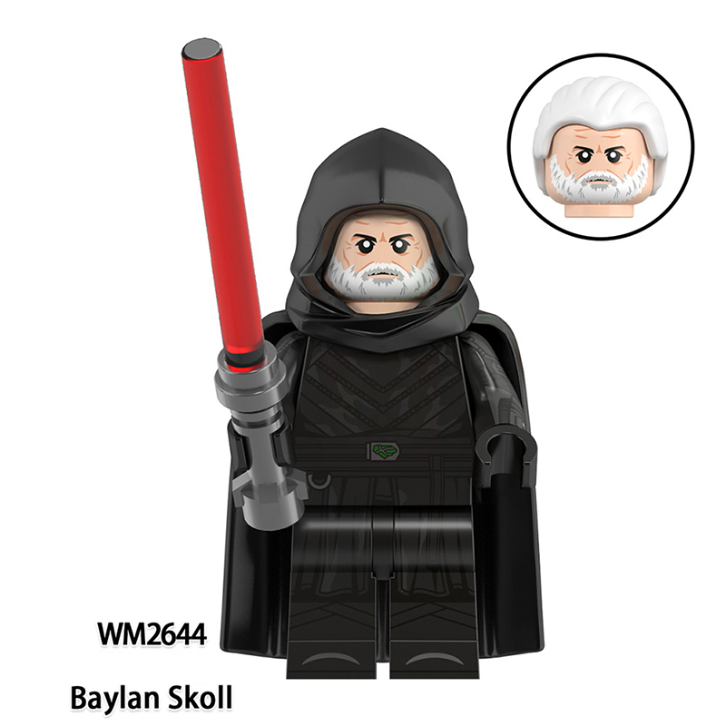 WM6174 Star Wars Series Storm Troopers Ahsoka Tano Minifigs Building Blocks Thrawn Solider Weapon Collection Toys Children Gifts