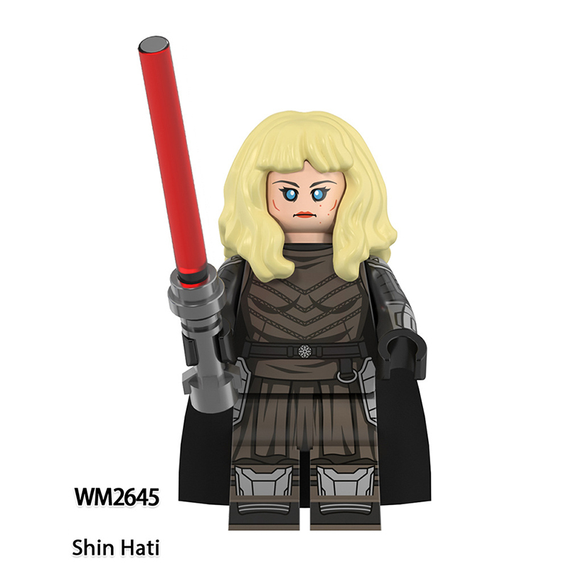 WM6174 Star Wars Series Storm Troopers Ahsoka Tano Minifigs Building Blocks Thrawn Solider Weapon Collection Toys Children Gifts