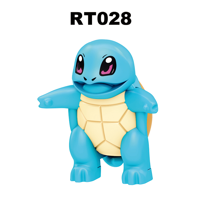 RT026-036 Pokemon Pikachu Charmander Psyduck Squirtle Bulbasaur Seed Gengar Anime Figures Toys Model Kawaii Children Gifts Toys