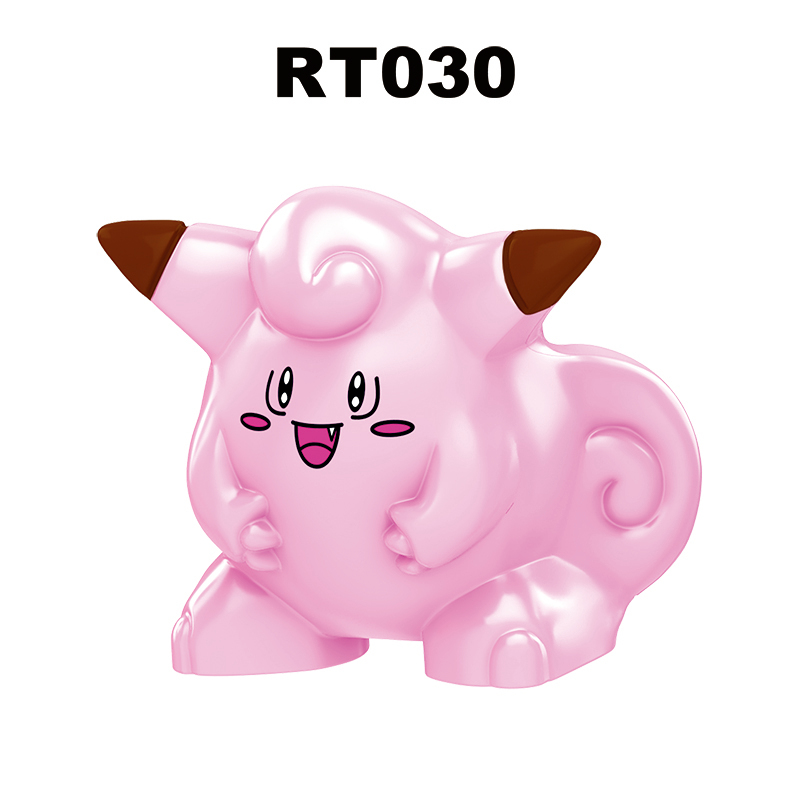 RT026-036 Pokemon Pikachu Charmander Psyduck Squirtle Bulbasaur Seed Gengar Anime Figures Toys Model Kawaii Children Gifts Toys