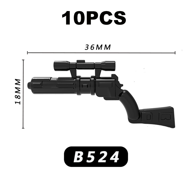 MOC Star Wars Movie Gun Weapon Accessories Building Blocks Military Army Clone Soliders Legion Building Blocks Children Gifts Toys