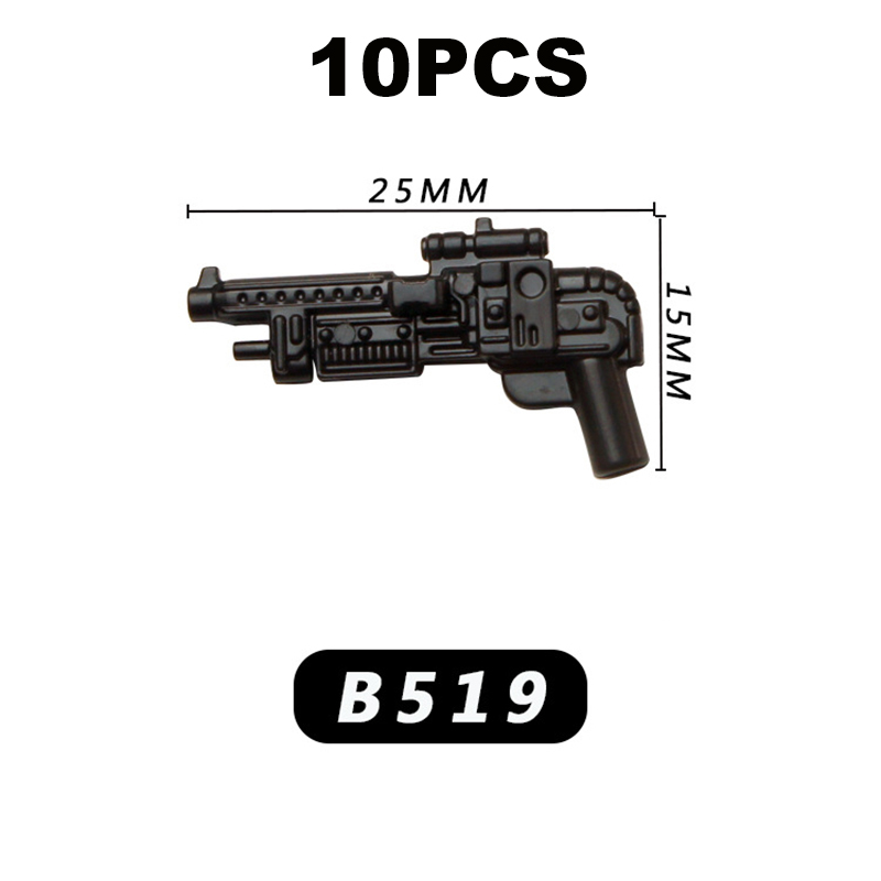 MOC Star Wars Movie Gun Weapon Accessories Building Blocks Military Army Clone Soliders Legion Building Blocks Children Gifts Toys