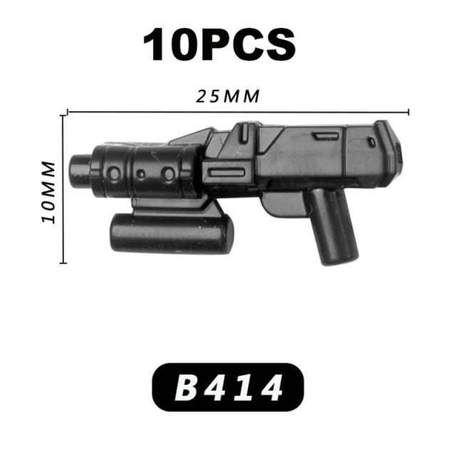 MOC Star Wars Movie Gun Weapon Accessories Building Blocks Military Army Clone Soliders Legion Building Blocks Children Gifts Toys