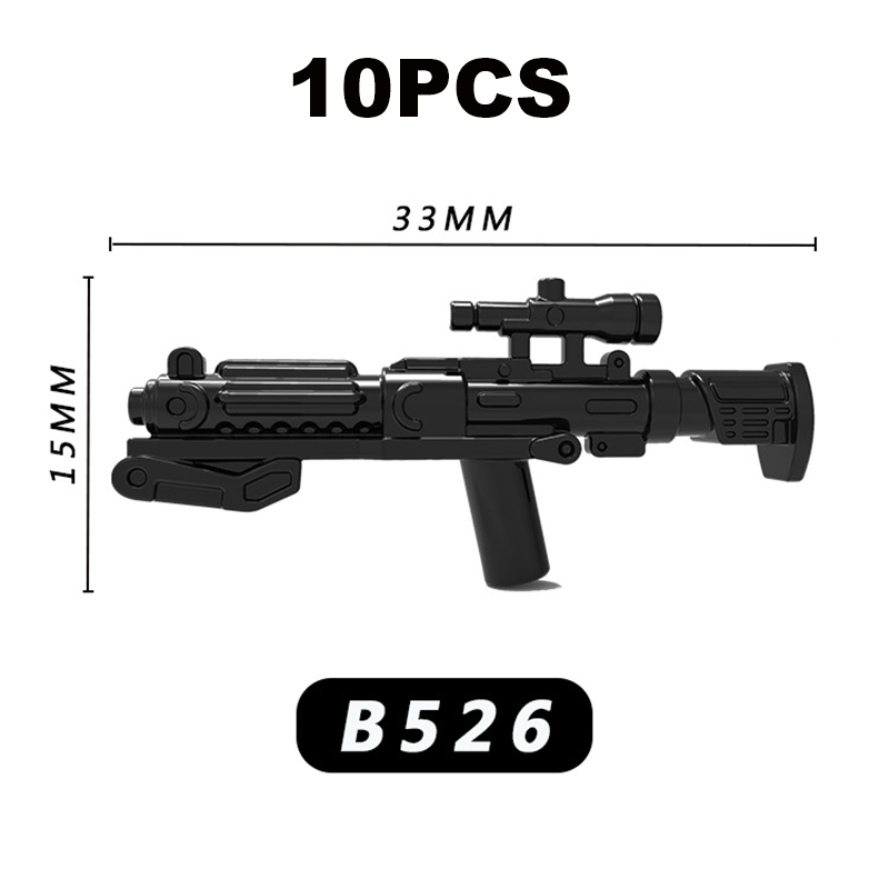 MOC Star Wars Movie Gun Weapon Accessories Building Blocks Military Army Clone Soliders Legion Building Blocks Children Gifts Toys