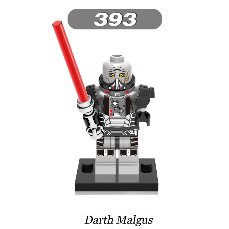 X0132 Star Wars Leia Clone Storm Troopers Action Figures Building Blocks Obi Wan Pilot Minifigs Lightsaber Children Toys Boys Gifts