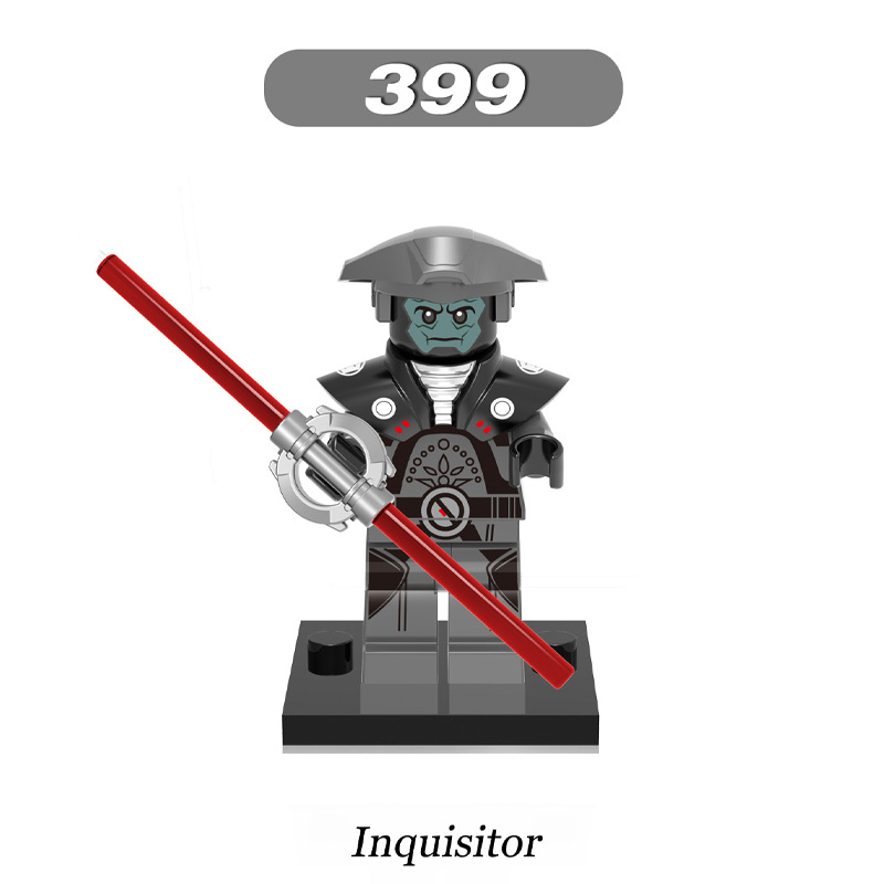 X0132 Star Wars Leia Clone Storm Troopers Action Figures Building Blocks Obi Wan Pilot Minifigs Lightsaber Children Toys Boys Gifts