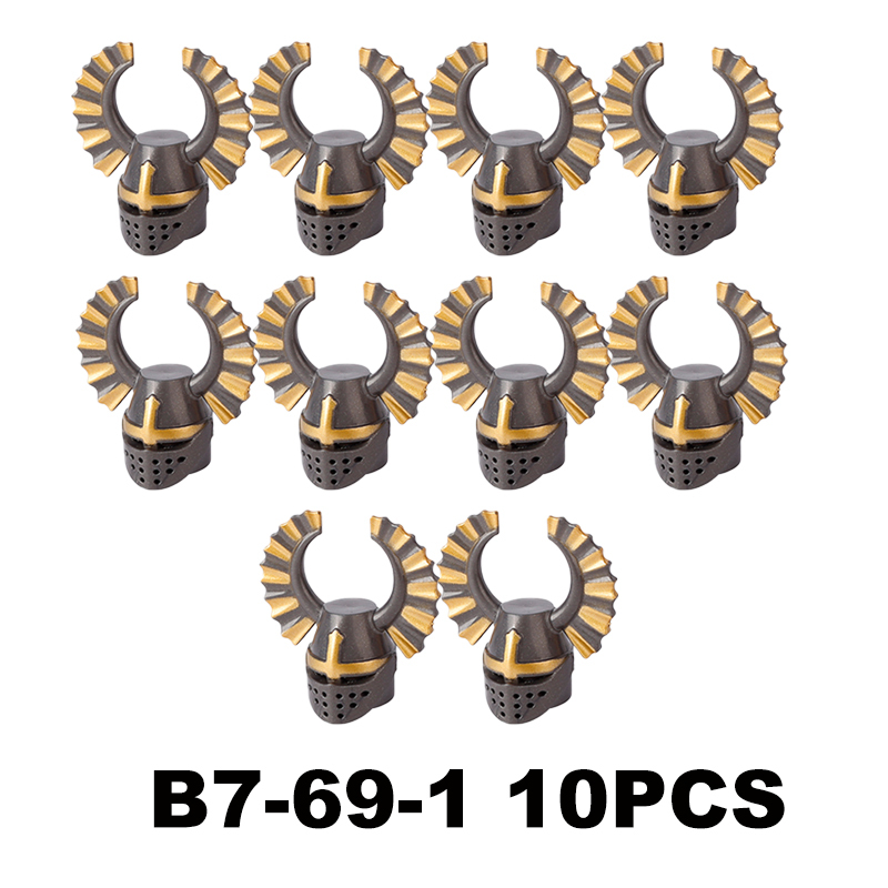 Medieval Kinights Military Weapons Building Blocks The Lord of the Rings Helmets Armor Spear Sword Bow Axe Accessories Gifts Toys