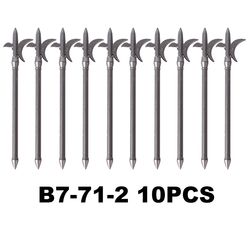 Medieval Kinights Military Weapons Building Blocks The Lord of the Rings Helmets Armor Spear Sword Bow Axe Accessories Gifts Toys