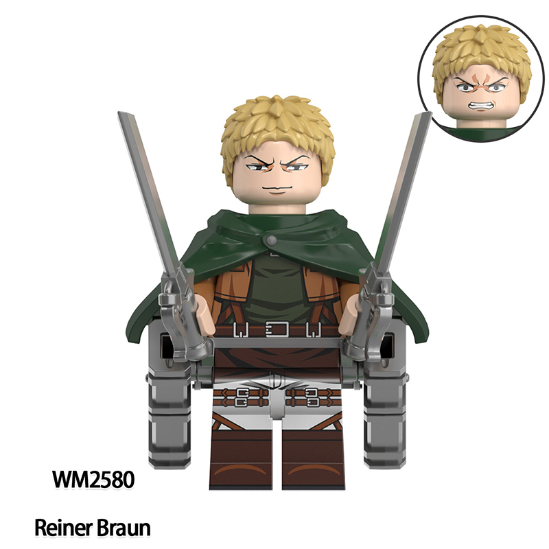 Anime Cartoon Movie Pieck Finger Annie Minifigs Bricks Kids Compatible