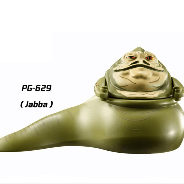 PG629 PG670 Star Wars Jabba Minifigs Building Blocks Dewback Helmet Mount Monster Dinosaur Turtle Dongdong Beast Gifts Toys PG636