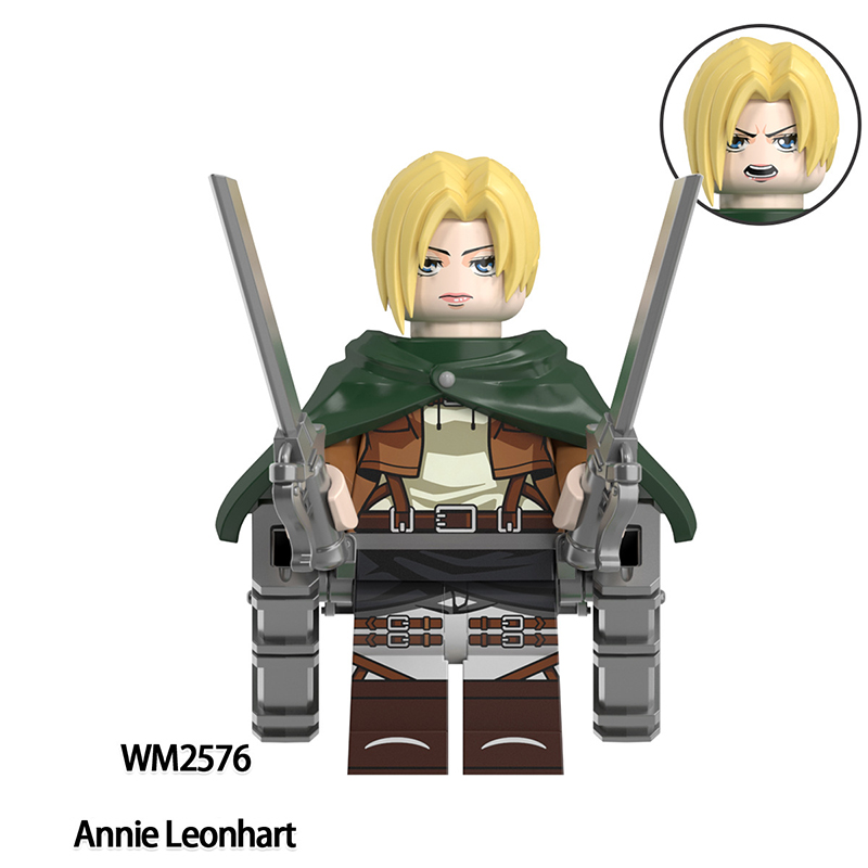 Anime Cartoon Movie Pieck Finger Annie Minifigs Bricks Kids Compatible