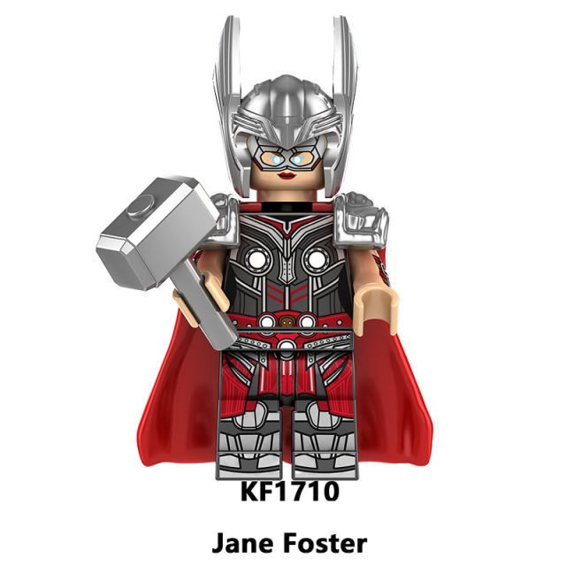 KF6161 Marvel Super Hero  Thor Movie Building Blocks Odin Action Figures Korg Minifigs Educational  Model Toys Children Gifts