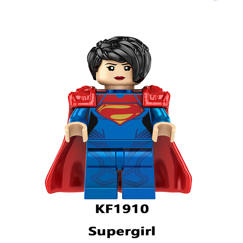 KF6185 Supergirl AntMan Mini Action Figures Murdoch Stature Wasp Batman Building Blocks Bricks MOC Model Toys Boys Gifts Children