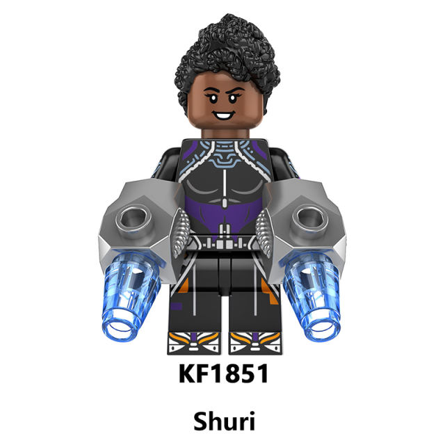 KF6178 DC Superheroes Shuri Nakia Minifig Action Figures Riri Walliams Building Blocks Bricks Okoye Model Toys Boys Gifts Children