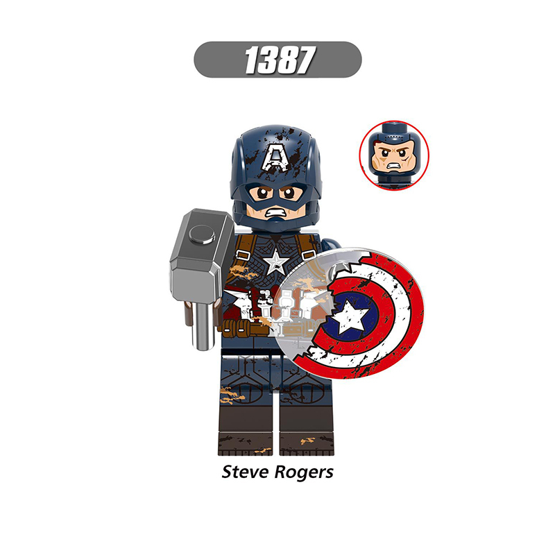 X0273 DC Comics Marvel Groot Minifigs Building Blocks Jane Foster Superheroes Series Thor Loki Weapon Children Toys Gifts Boys