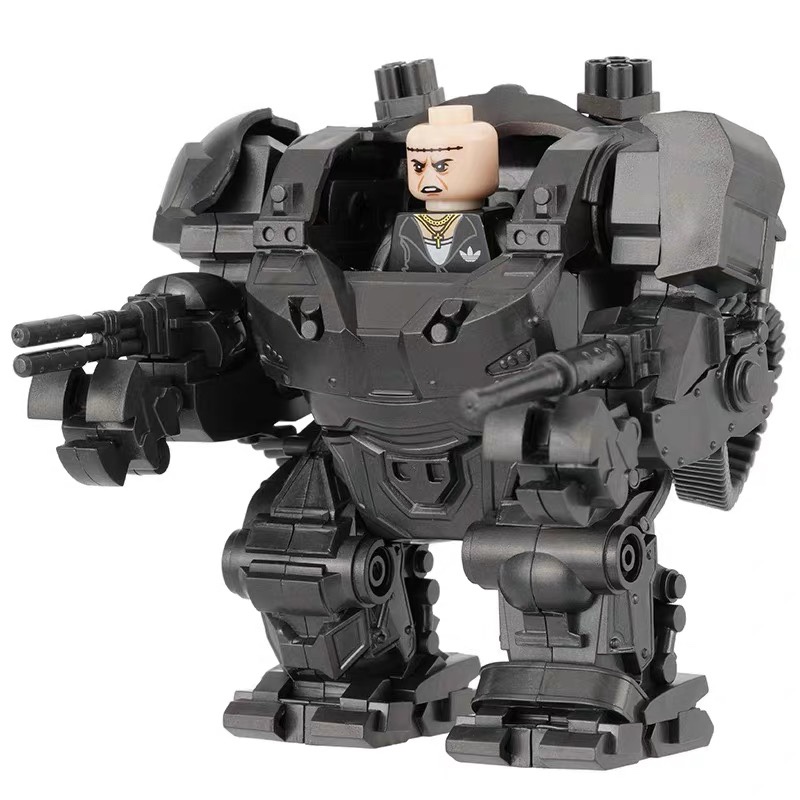 Animal Superman2 Rhino Minifigs Bricks Mechanical Armor Children Gifts