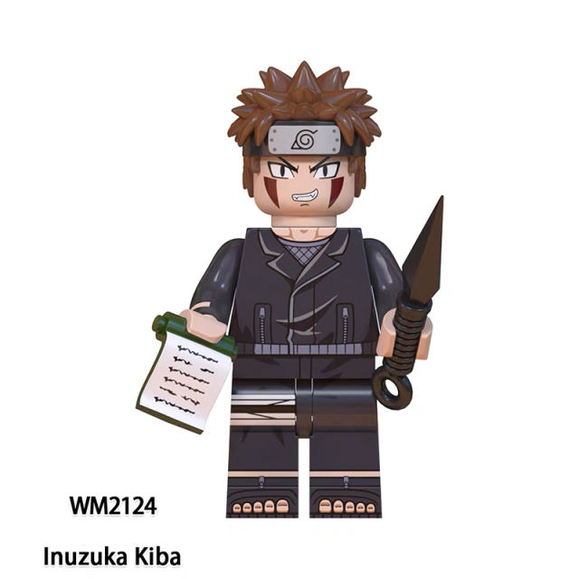 WM6110 Naruto Anime Series Minifigures Building Blocks Gojo Satoru Rogo Fushiguro Megumi Comic Figures Bricks Model Toy Gift for Kids