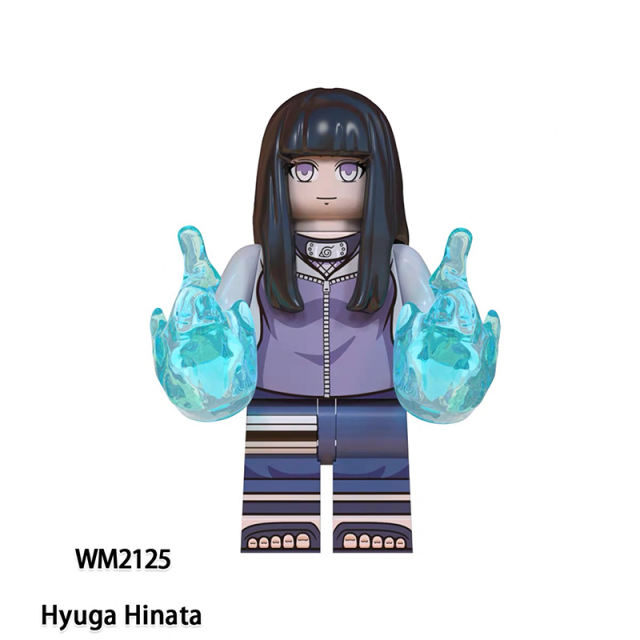 WM6110 Naruto Anime Series Minifigures Building Blocks Gojo Satoru Rogo Fushiguro Megumi Comic Figures Bricks Model Toy Gift for Kids