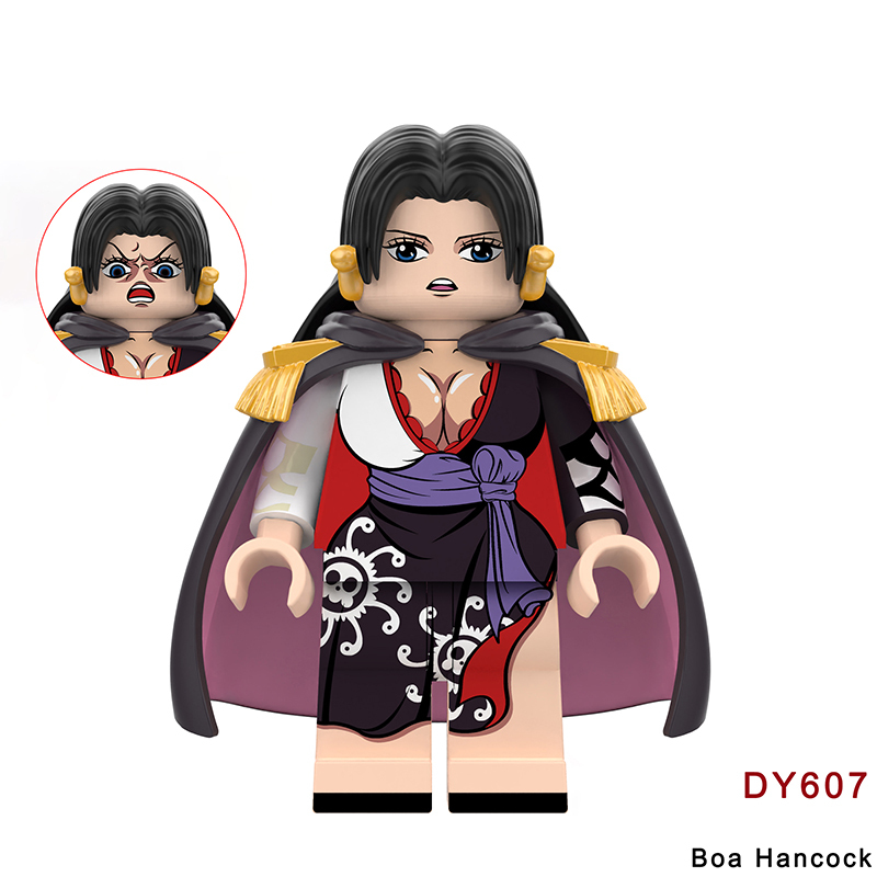 DY607-633 Luffy Ace Anime Rabbit Luffy Sanji Minifig Action Figures Building Blocks Hot Educational Cartoon Toys Children Gifts