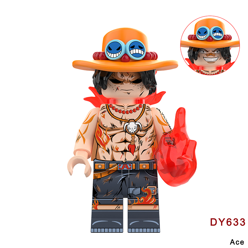 Japanese Anime The Pirate King Action Figures Educational Kids Toys