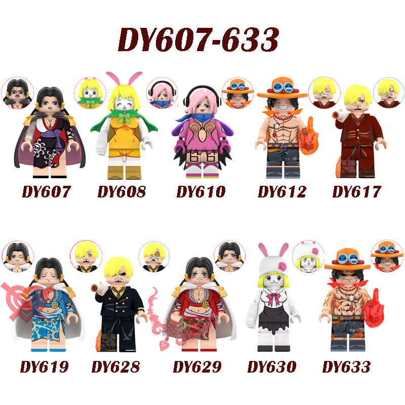 Japanese Anime The Pirate King Action Figures Educational Kids Toys