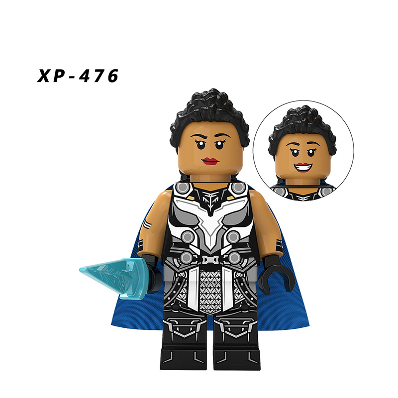 KT1062 Marvel Super Heroes Minifigs Building Blocks Max Reger Groot Valkyrie Korg Bricks Model Toys Gifts For Kids