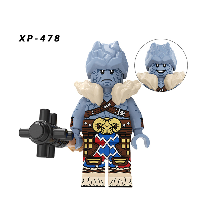 KT1062 Marvel Super Heroes Minifigs Building Blocks Max Reger Groot Valkyrie Korg Bricks Model Toys Gifts For Kids