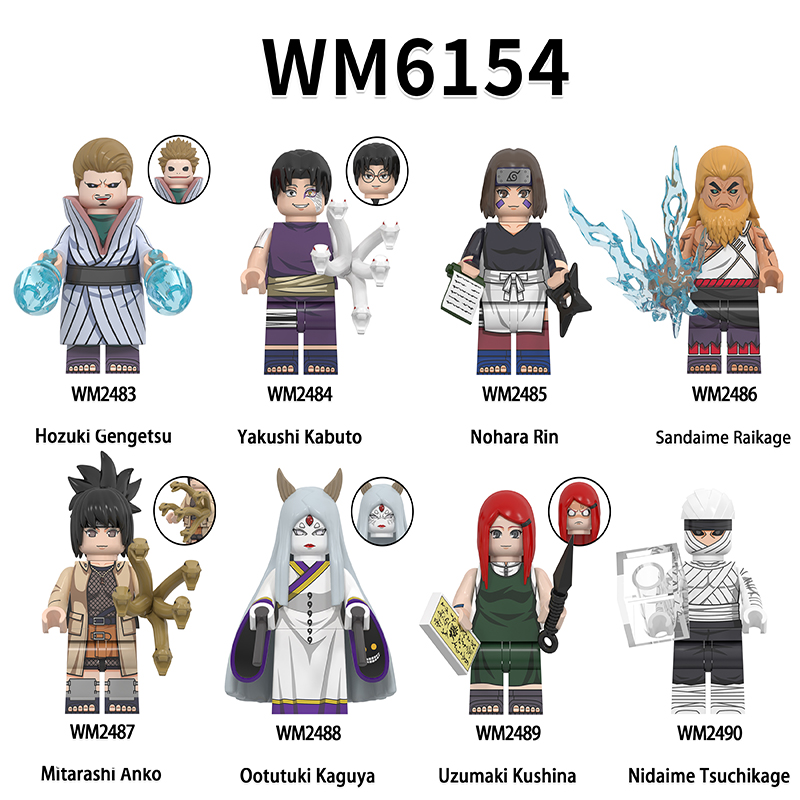 Naruto Series Uzumaki Naruto Ootuki Momoshiki Bricks Kids Kits