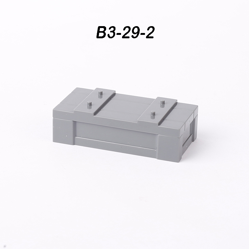 MOC Military Material Package Action Figures Building Blocks Solider Weapon Accessories Compatible Box Bricks Children Gifts Toys
