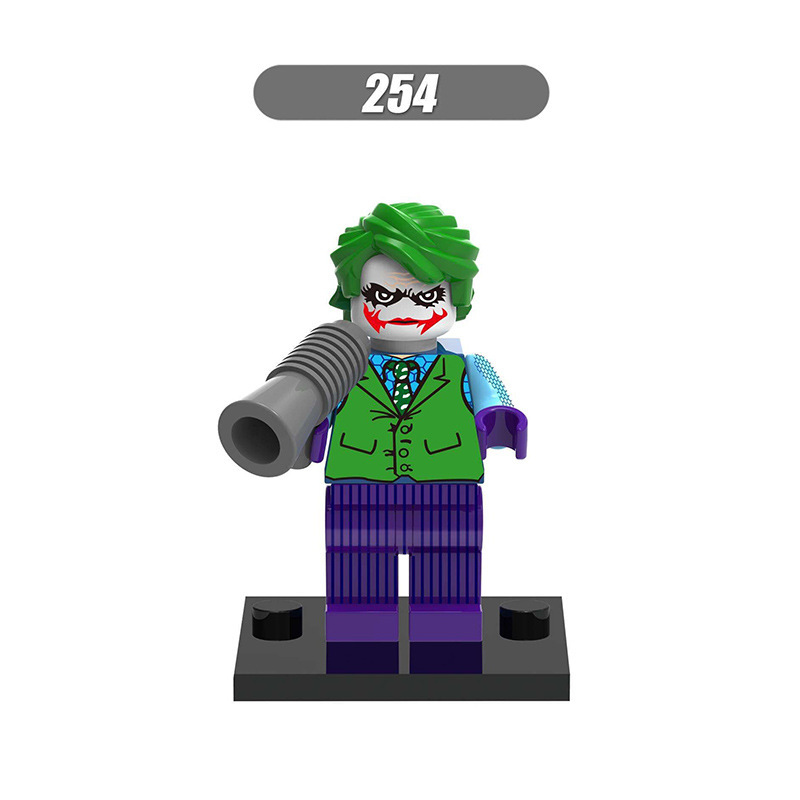 X0113 Marvel DC Comics Joker Harley Quinn Movies Minifig Cat Woman Super Hero Action Figures Building Blocks Kids Birthday Gifts Boys