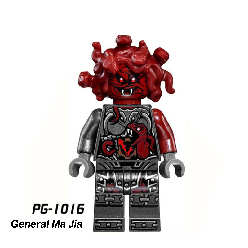 Ninjago Masters of Spinjitzu General Ma Jia Lagmunk Action Figures