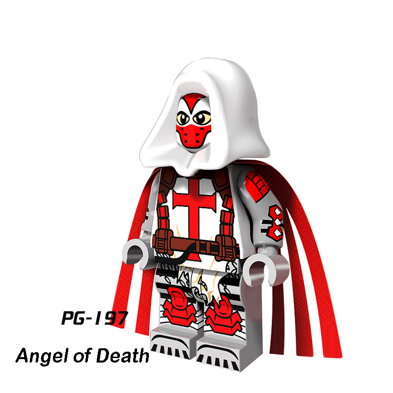 PG8056 Marvel Series Deadpool Spider Girl Action Figures Comics Batman Captain America Minifigs Building Blocks Children Gifts Toys
