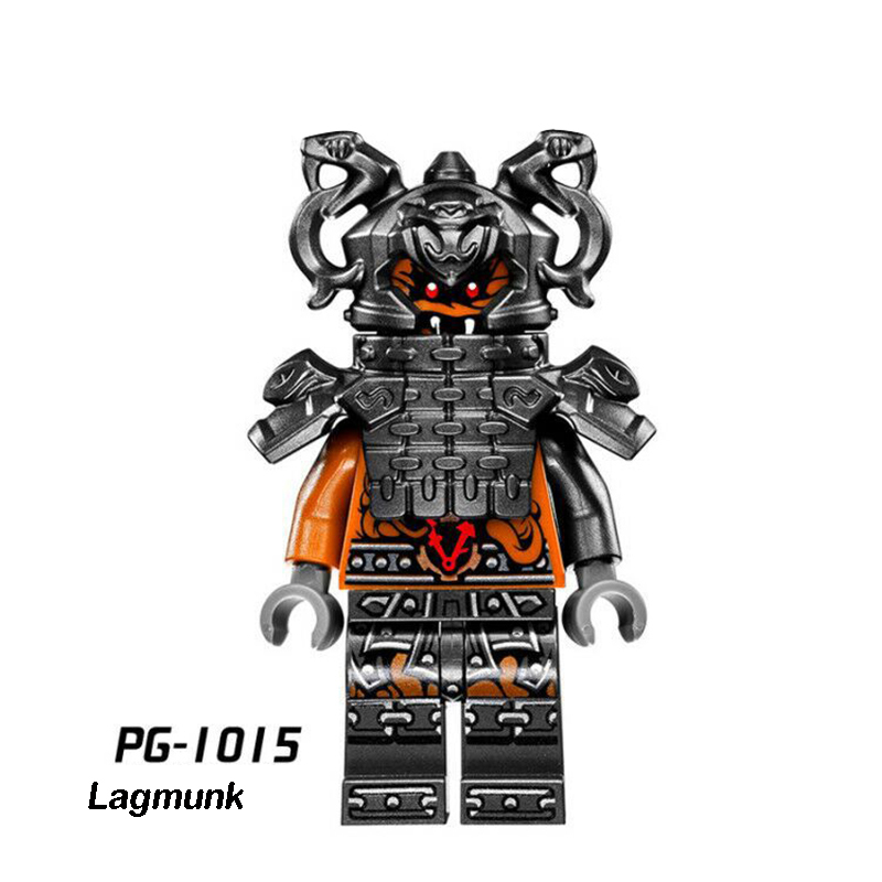 Ninjago Masters of Spinjitzu General Ma Jia Lagmunk Action Figures