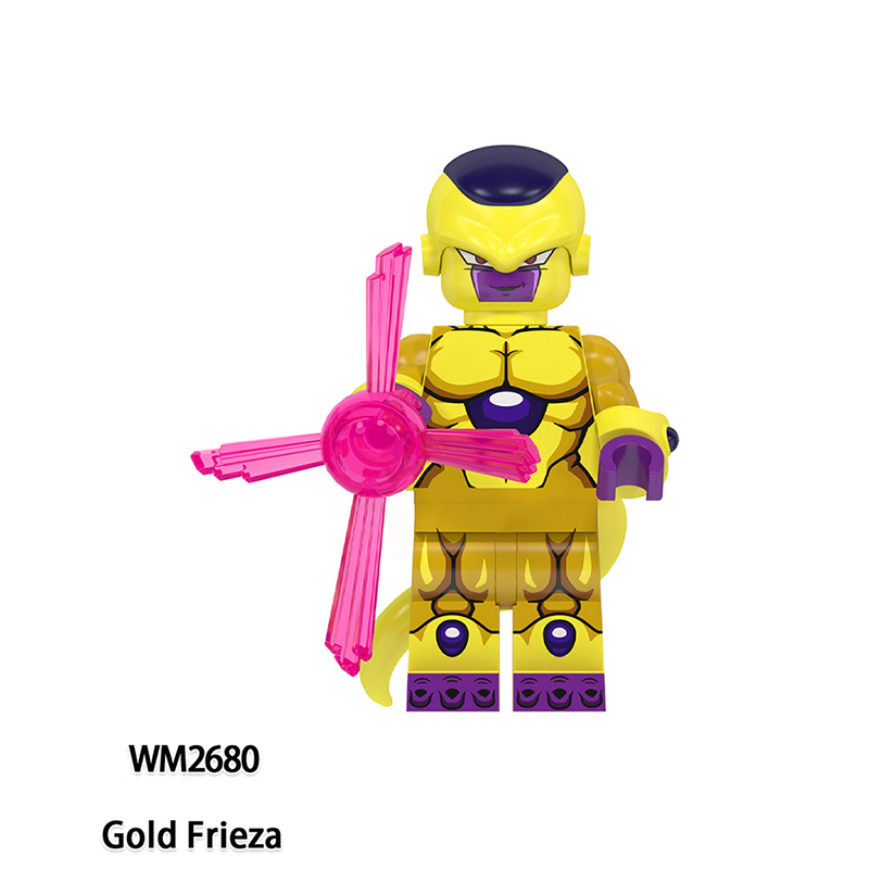WM6178 Japan Anime Goku Black Building Blocks Jiren Master Roshi Minifigs Gogeta Son Gohan Action Figures Children Gifts Toys