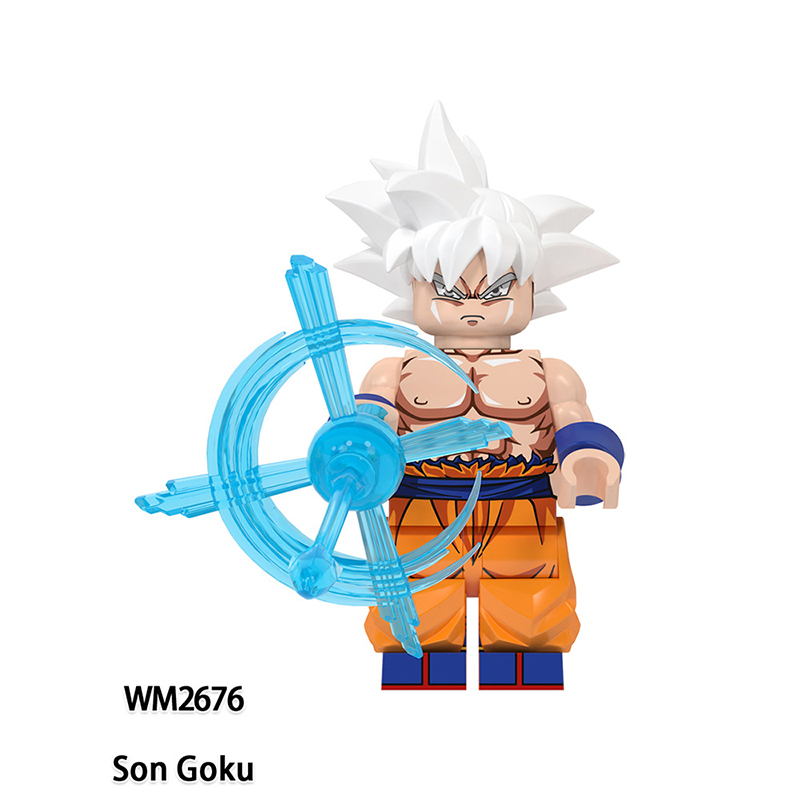 WM6178 Japan Anime Goku Black Building Blocks Jiren Master Roshi Minifigs Gogeta Son Gohan Action Figures Children Gifts Toys