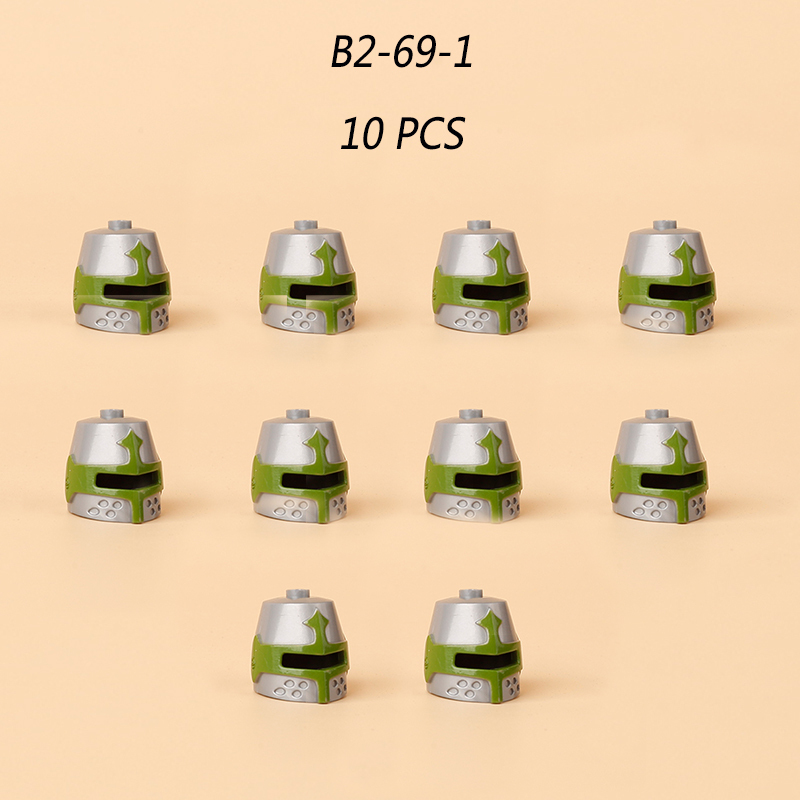 Medieval Kinights Military Weapons Building Blocks The Lord of the Rings Helmets Armor Spear Sword Bow Axe Accessories Gifts Toys