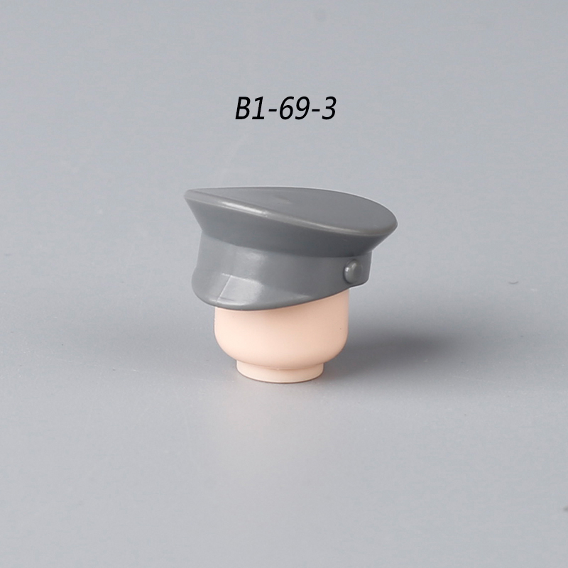 WW1 WW2 Soliders Senior General Caps Building Blocks Military Army Sailor Hat Weapons Minifigs Helmets Headgear Hats Bricks Toys