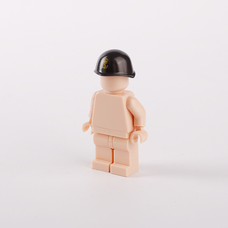 MOC WW2 Military Italian Navy Hat Caps Building Blocks Military Army Soliders Weapons Minifigs Helmets Headgear Hats Bricks Toys
