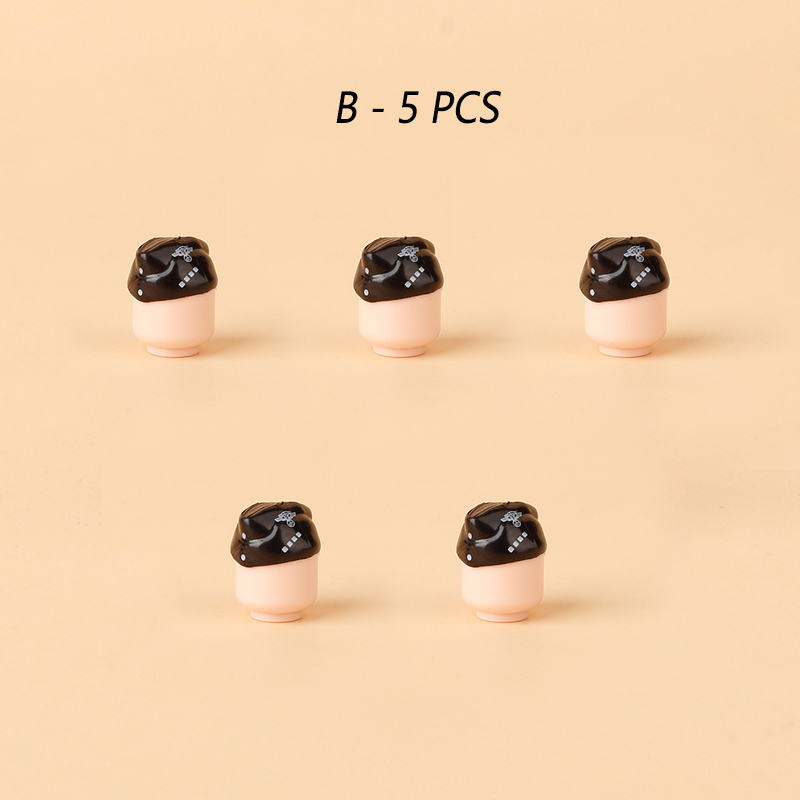 MOC German Military Soliders Helmet Building Blocks Army Soliders Weapons Minifigs Compatible Hats Bricks Children Gifts Toys