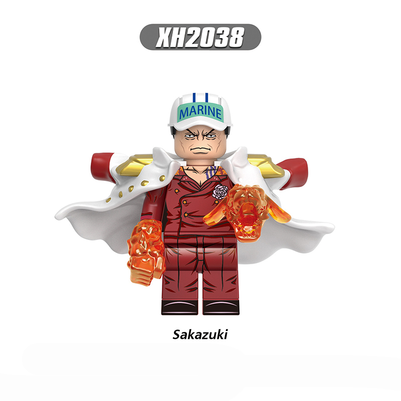 X0353 One Piece Japanese Anime Luffy Minifigs Action Figure Building Blocks Shanks Marco Cartoon Movie Model Kids Birthday Gift