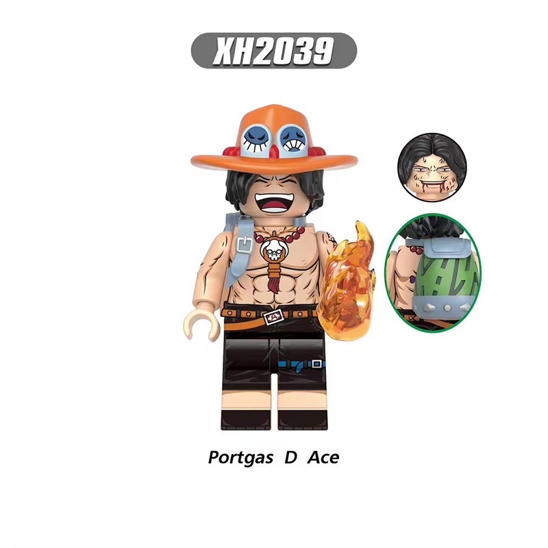 X0353 One Piece Japanese Anime Luffy Minifigs Action Figure Building Blocks Shanks Marco Cartoon Movie Model Kids Birthday Gift