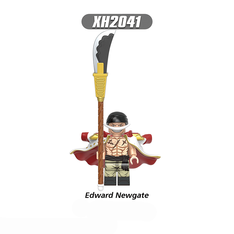X0353 One Piece Japanese Anime Luffy Minifigs Action Figure Building Blocks Shanks Marco Cartoon Movie Model Kids Birthday Gift